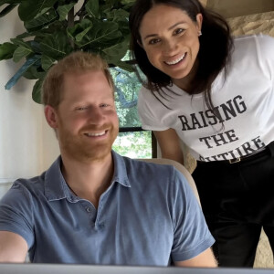Meghan Markle et le prince Harry dans leur villa de Montecito - Extraits de l'émission "The Me You Can't See" produite par Oprah Winfrey et diffusée sur Apple TV, juste avant la naissance de leur fille Lilibet.