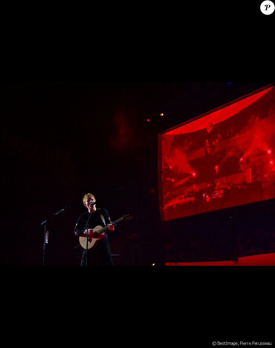 Ed Sheeran - Concert "Global Citizen Live" au Champ de Mars à Paris le 25 Septembre 2021 © Pierre Perusseau / Bestimage