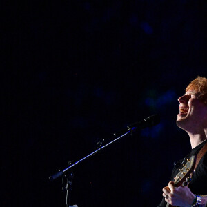 Ed Sheeran - Concert "Global Citizen Live" au Champ de Mars à Paris le 25 Septembre 2021 © Pierre Perusseau / Bestimage
