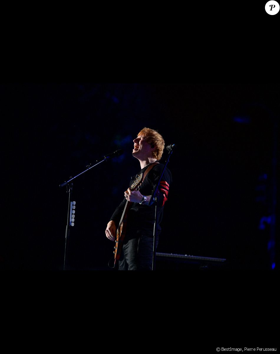 Ed Sheeran - Concert "Global Citizen Live" au Champ de Mars à Paris le 25 Septembre 2021 © Pierre Perusseau / Bestimage