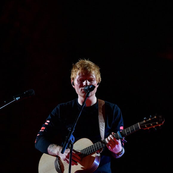 Ed Sheeran - Concert "Global Citizen Live" au Champ de Mars à Paris le 25 Septembre 2021 © Pierre Perusseau / Bestimage