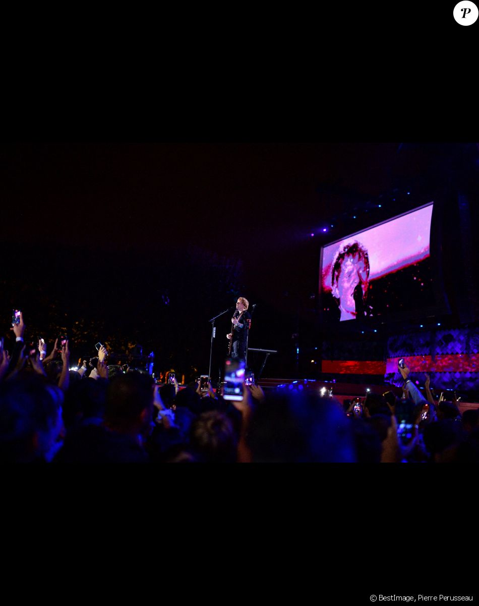 Ed Sheeran - Concert "Global Citizen Live" au Champ de Mars à Paris le 25 Septembre 2021 © Pierre Perusseau / Bestimage