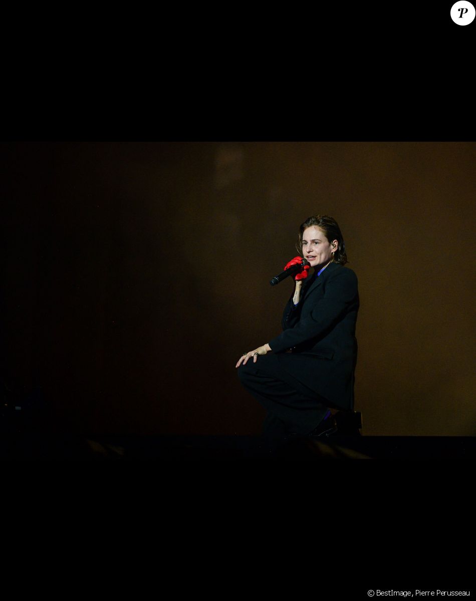 Christine and the Queens (Héloïse Letissier) - Concert "Global Citizen Live" au Champ de Mars à Paris le 25 Septembre 2021 © Pierre Perusseau / Bestimage