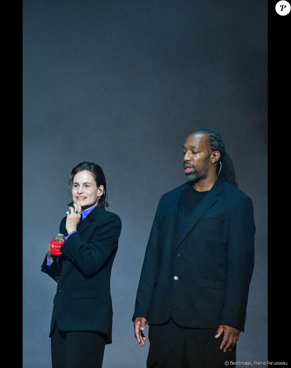 Christine and the Queens (Héloïse Letissier) - Concert "Global Citizen Live" au Champ de Mars à Paris le 25 Septembre 2021 © Pierre Perusseau / Bestimage
