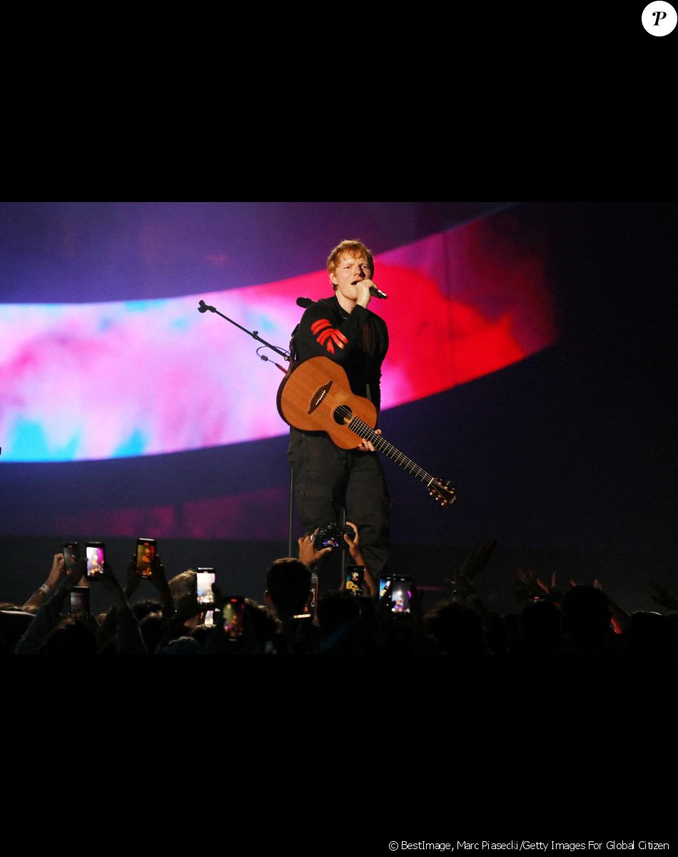 Ed Sheeran - Concert "Global Citizen Live" au Champ de Mars à Paris le 25 Septembre 2021. Photo by Marc Piasecki/Getty Images For Global Citizen