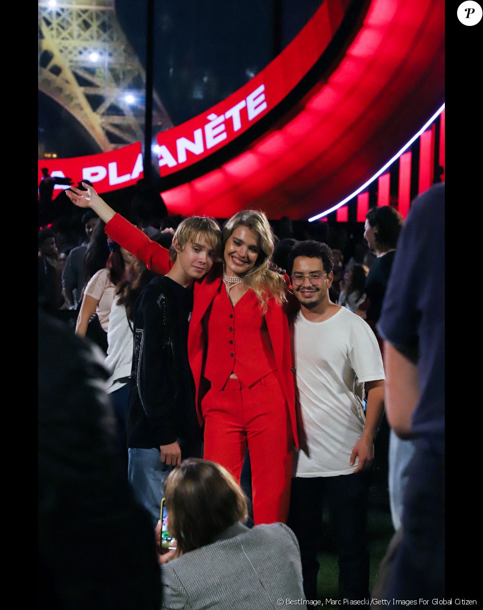 Natalia Vodianova - Concert "Global Citizen Live" au Champ de Mars à Paris le 25 Septembre 2021
