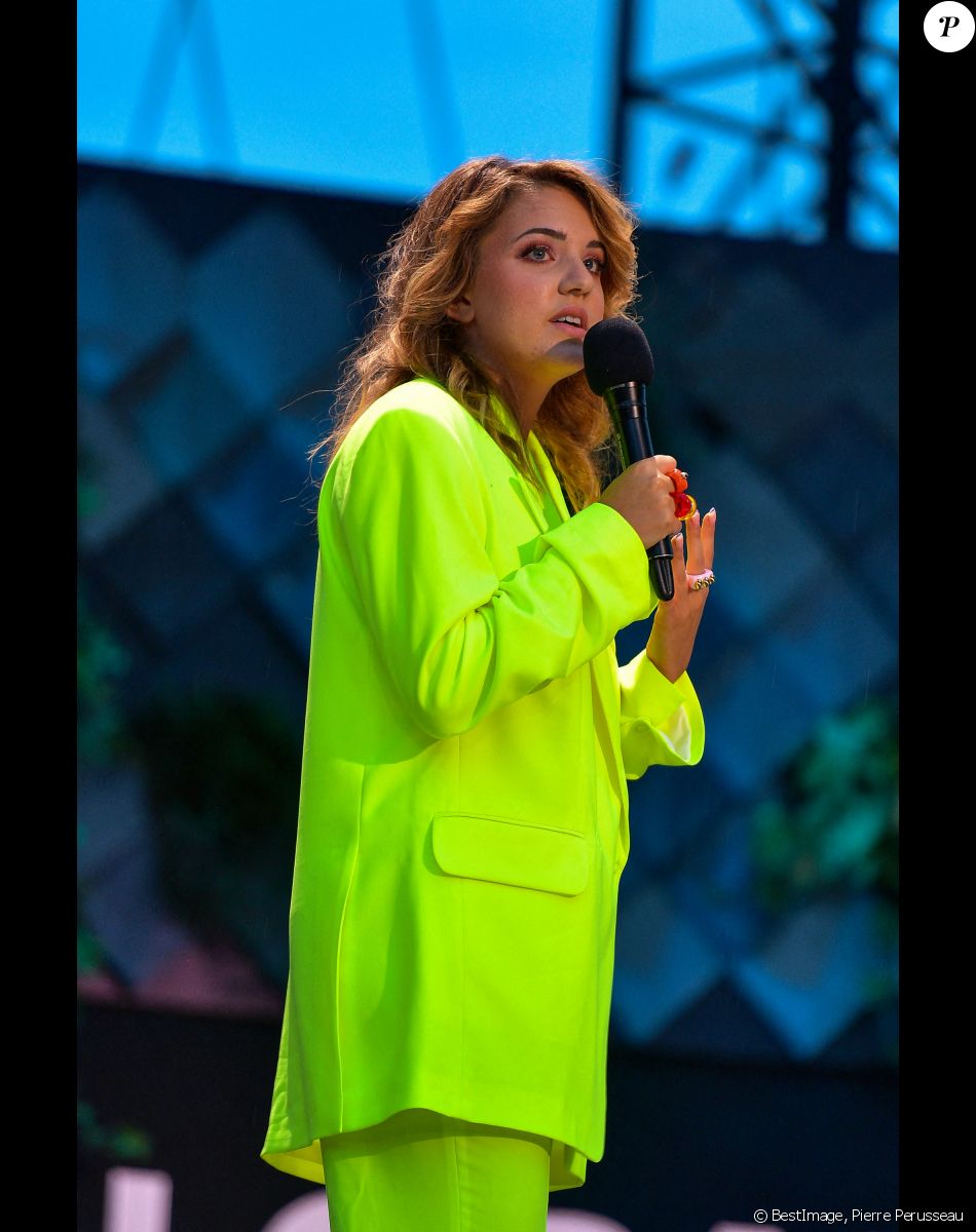 Louise - Concert "Global Citizen Live" au Champ de Mars à Paris le 25 Septembre 2021 © Pierre Perusseau / Bestimage