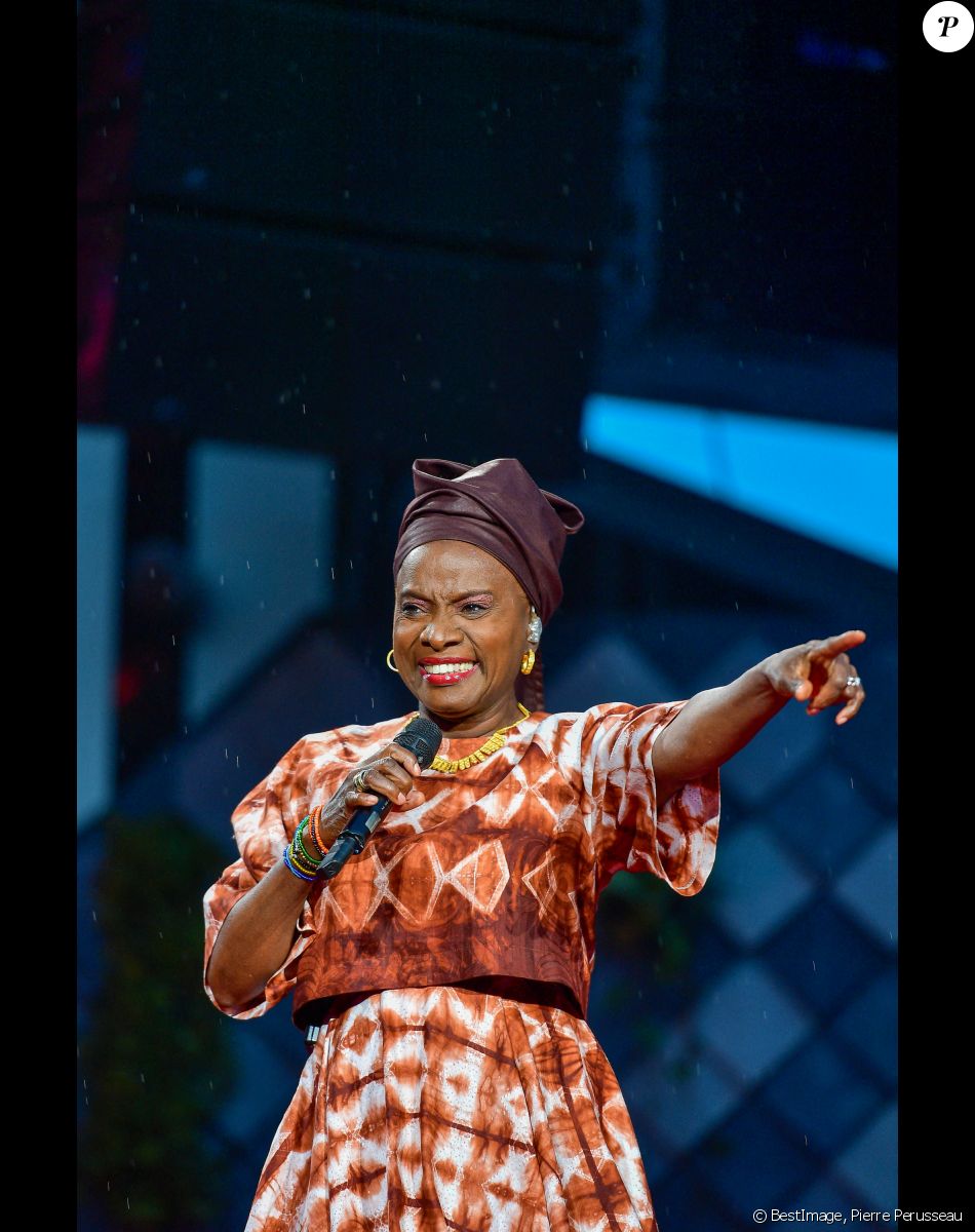 Angélique Kidjo - Concert "Global Citizen Live" au Champ de Mars à Paris le 25 Septembre 2021 © Pierre Perusseau / Bestimage