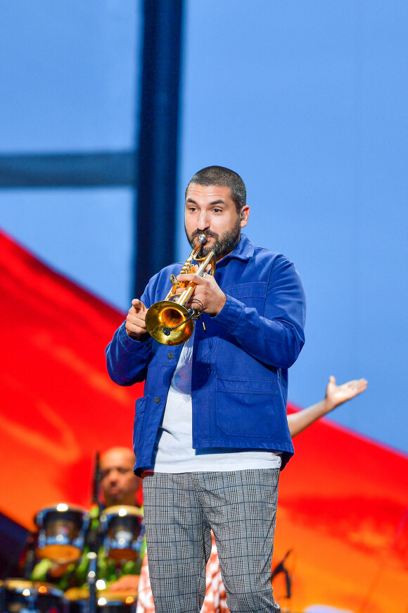 Ibrahim Maalouf - Concert "Global Citizen Live" au Champ de Mars à Paris le 25 Septembre 2021 © Pierre Perusseau / Bestimage