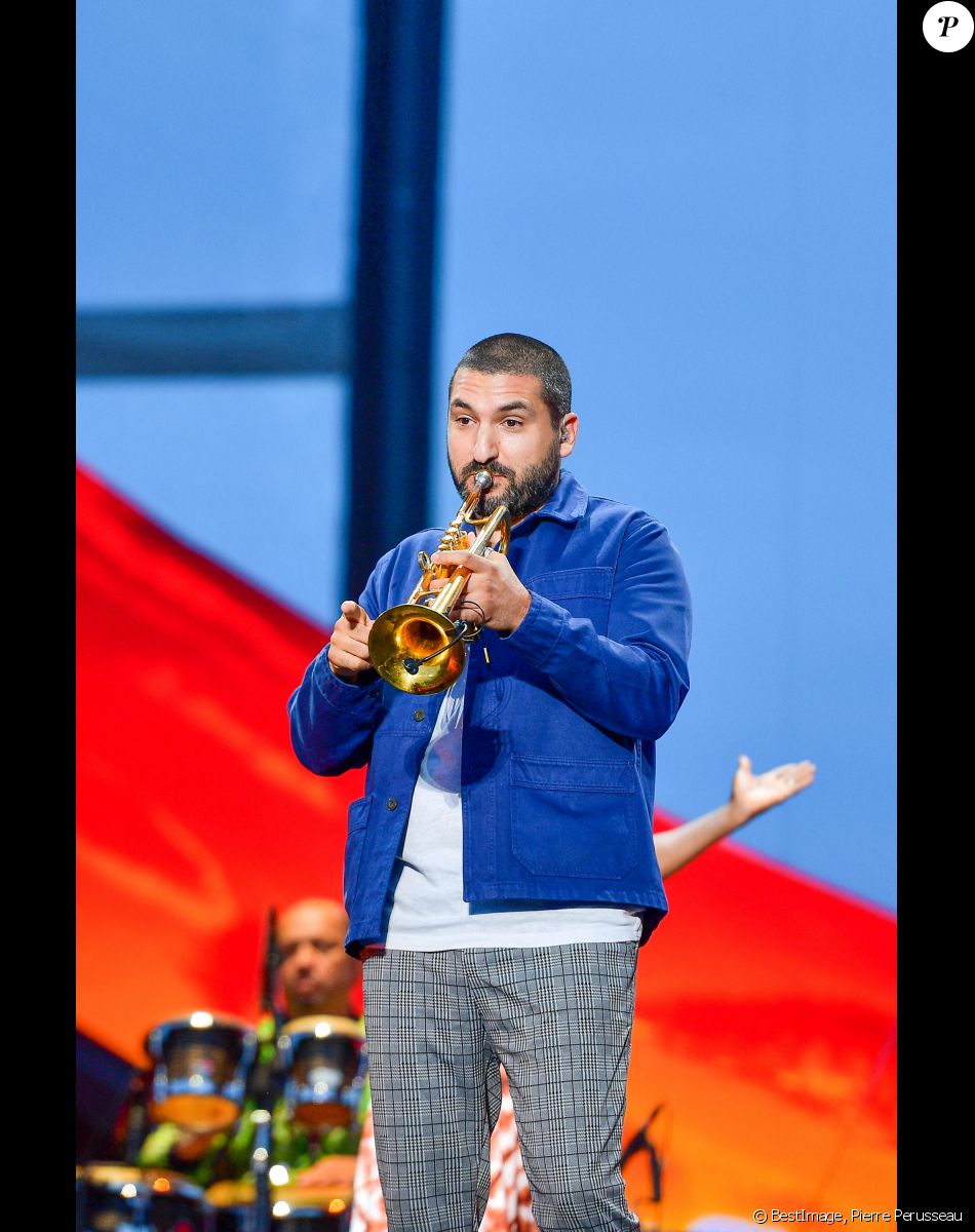Ibrahim Maalouf - Concert "Global Citizen Live" au Champ de Mars à Paris le 25 Septembre 2021 © Pierre Perusseau / Bestimage
