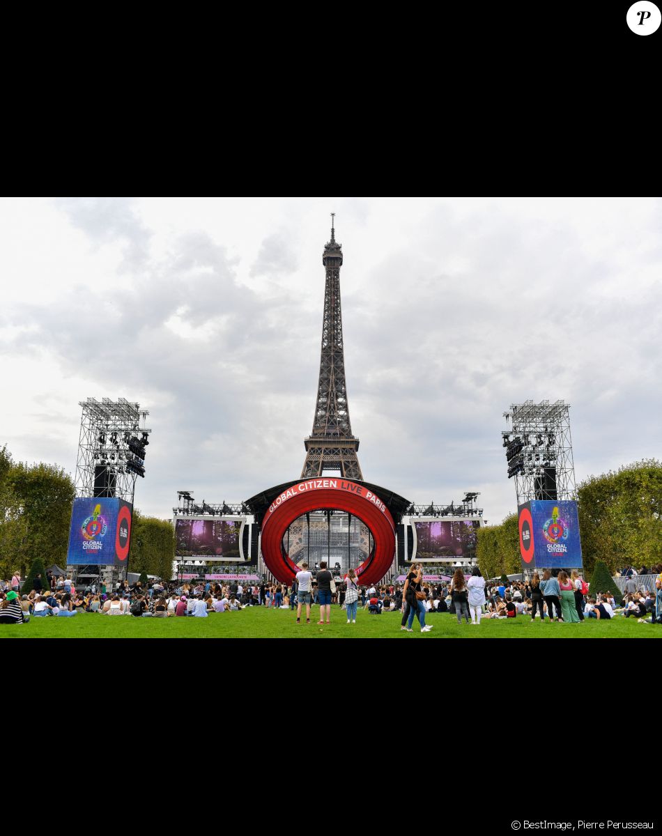 Concert "Global Citizen Live" au Champ de Mars à Paris le 25 Septembre 2021 © Pierre Perusseau / Bestimage