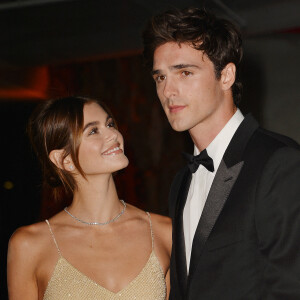 Kaia Gerber et son compagnon Jacob Elordi - People à la soirée de gala de l'Academy Museum of Motion Pictures à Los Angeles. 