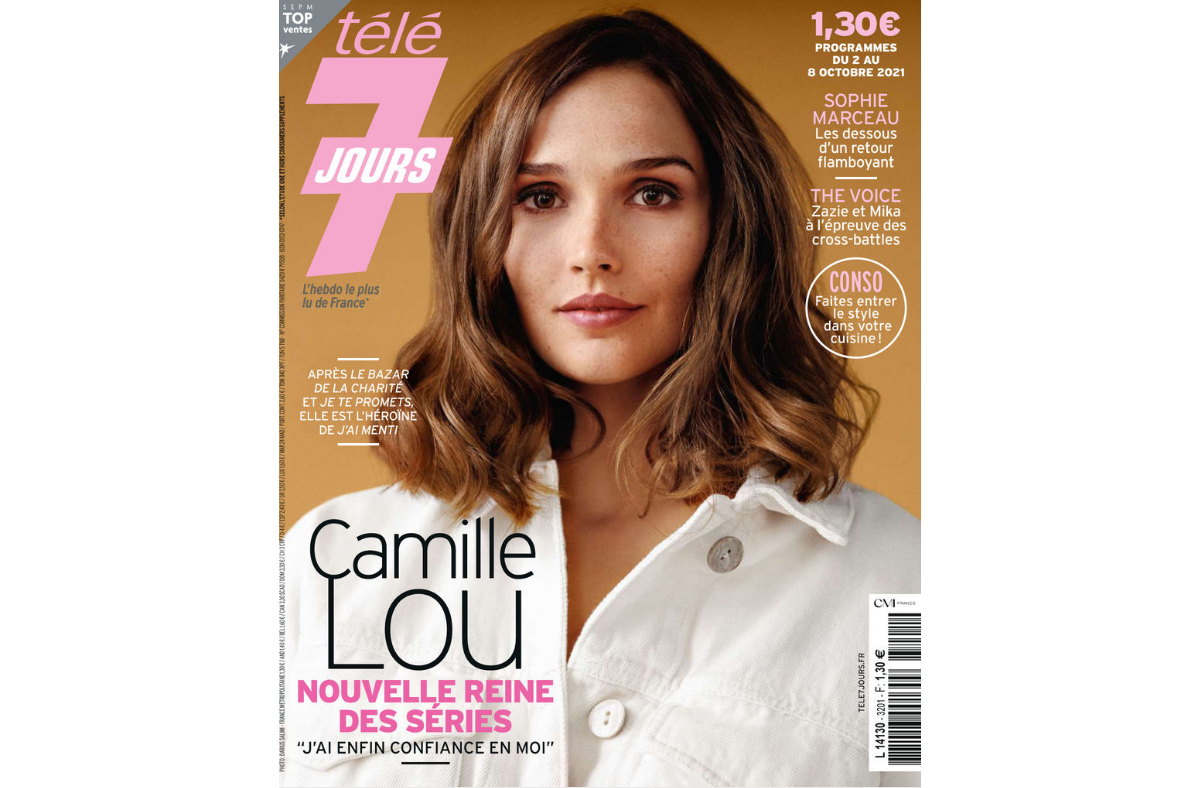 Photo : Couverture du magazine "Télé 7 jours", paru le lundi 10 juillet