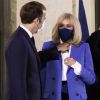 Emmanuel Macron complice avec Brigitte après l'incident : chic dîner officiel à l'Elysée