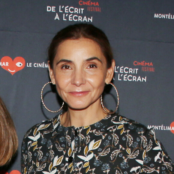 Exclusif - Le réalisateur Maxime Roy, Ariane Ascaride et Clotilde Courau pour le film 'Les Héroïques' lors du Festival 'De l'écrit à l'écran' a Montélimar © Denis Guignebourg / Bestimage