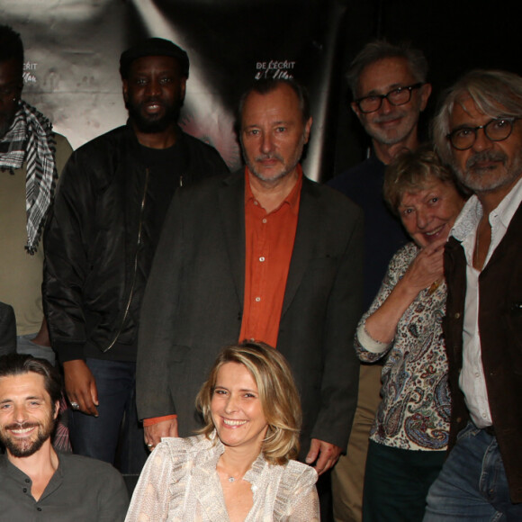Exclusif - Patrice Leconte, Emile Dequenne, Michel Ferracci, Thierry Frémaux, Clotilde Courau, Raphaël Personnaz, Thierry Lhermitte, Abd al Malik et Vanessa Lhoste et Alain Choquart - Rendez-vous lors du Festival 'De l'écrit à l'écran' à Montélimar le 25 septembre 2021. © Denis Guignebourg/Bestimage