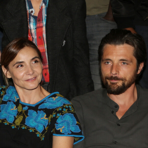 Exclusif - Thierry Frémaux, Clotilde Courau et Raphaël Personnaz - Rendez-vous lors du Festival 'De l'écrit à l'écran' à Montélimar le 25 septembre 2021. © Denis Guignebourg/Bestimage