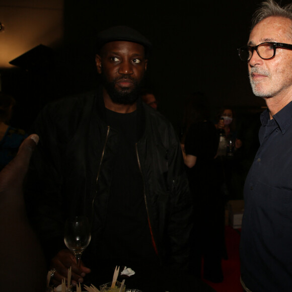 Exclusif - Abd al Malik, Thierry Lhermitte - Rendez-vous lors du Festival 'De l'écrit à l'écran' à Montélimar le 25 septembre 2021. © Denis Guignebourg/Bestimage