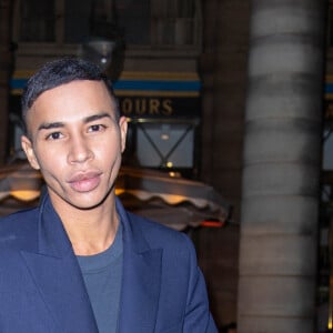 Olivier Rousteing au défilé de mode prêt-à-porter printemps-été 2021 "Isabel Marant" à Paris. Le 1er octobre 2020 © Jeremy Melloul / Bestimage