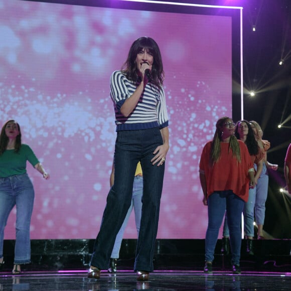 Exclusif - Nolwenn Leroy - Enregistrement de l'émission "300 Choeurs chantent les plus belles comédies musicales" à Paris, diffusée le 30 septembre sur France 3 © Giancarlo Gorassini / Bestimage 