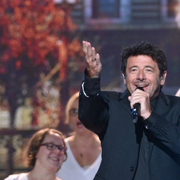 Exclusif - Patrick Bruel - Enregistrement de l'émission "300 Choeurs chantent les plus belles comédies musicales" à Paris, diffusée le 30 septembre sur France 3 © Giancarlo Gorassini / Bestimage 