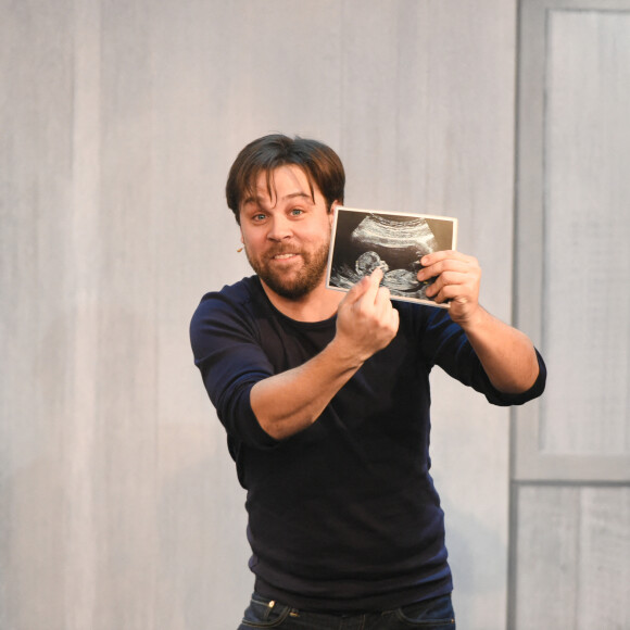 Arthur Jugnot - Filage de la pièce de théâtre "Moi Papa ?" au théâtre du Splendid à Paris, le 17 janvier 2018. © Coadic Guirec/Bestimage