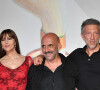 Monica Bellucci, Gaspar Noé, Vincent Cassel à la projection du film "Irreversible Inversion Integrale" lors du 76ème Festival du Film de Venise, la Mostra à Venise en Italie le 31 Août 2019.
