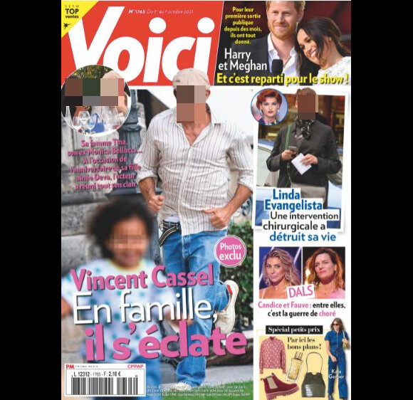 Le magazine "Voici" du 1er octobre 2021.