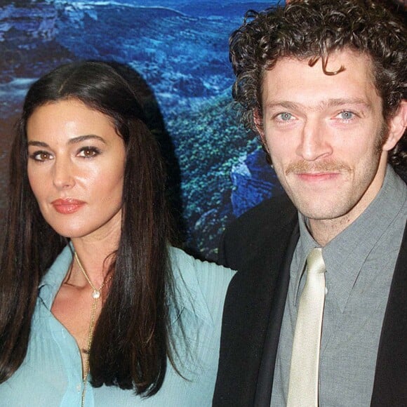 Monica Bellucci et Vincent Cassel à la première du film "Le pacte des loups".