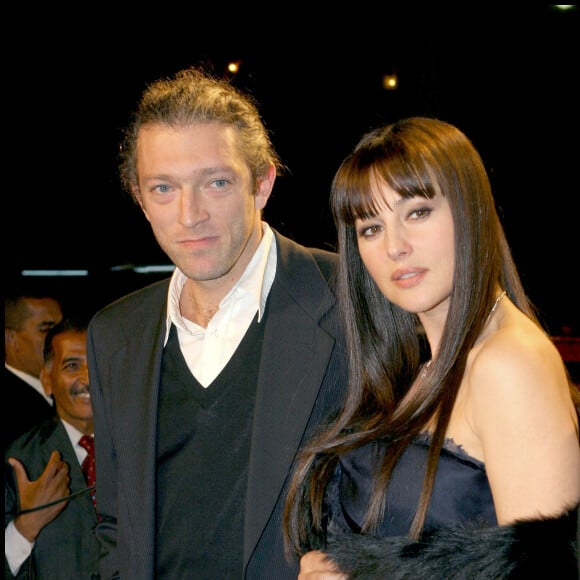 Archives Vincent Cassel et Monica Bellucci.. Soiree de cloture du 5eme festival du film international de Marrakech.© Guillaume Gaffiot / Bestimage