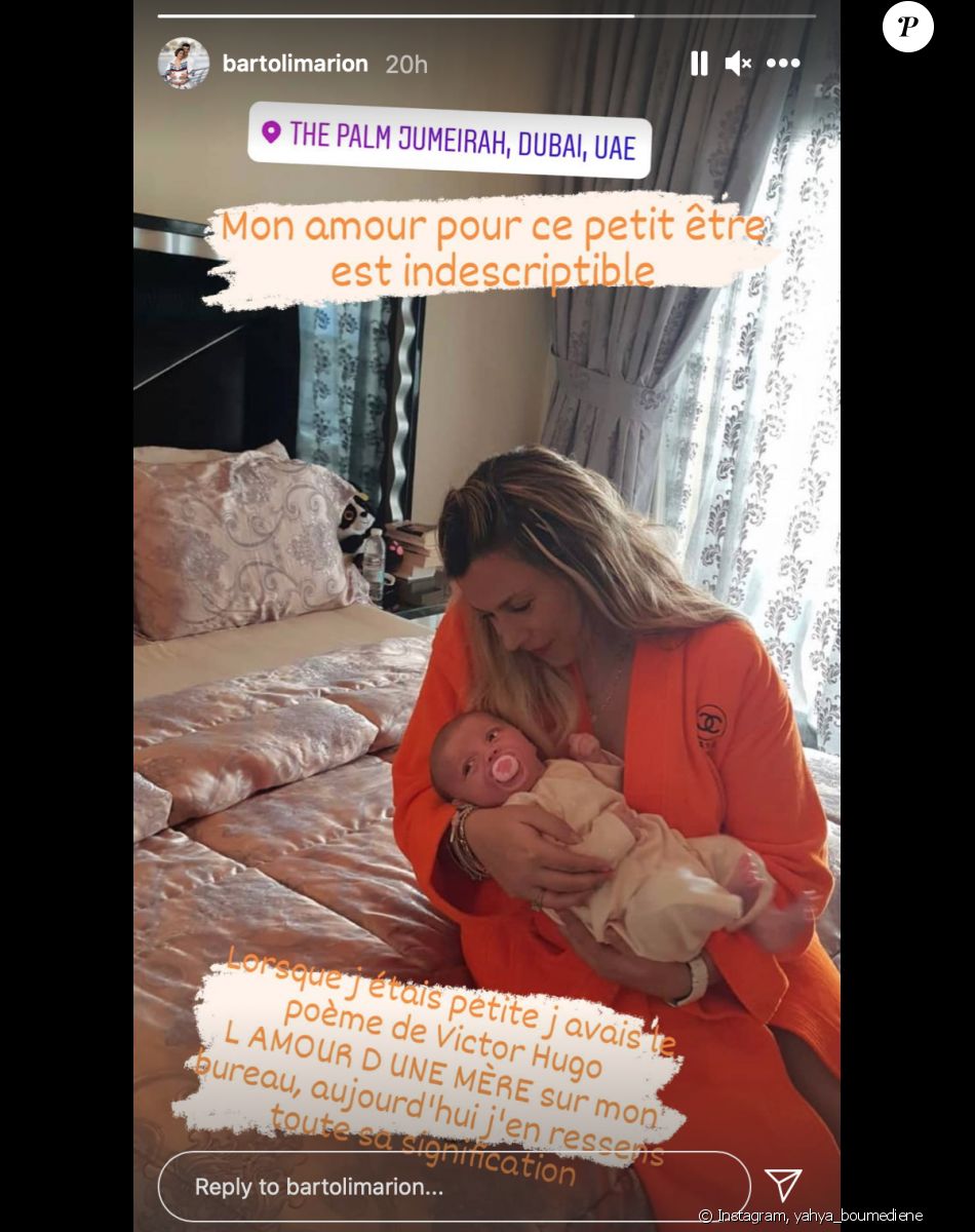 Kamilya, la fille de Marion Bartoli et Yahya Boumediene, grandit à une vitesse folle !