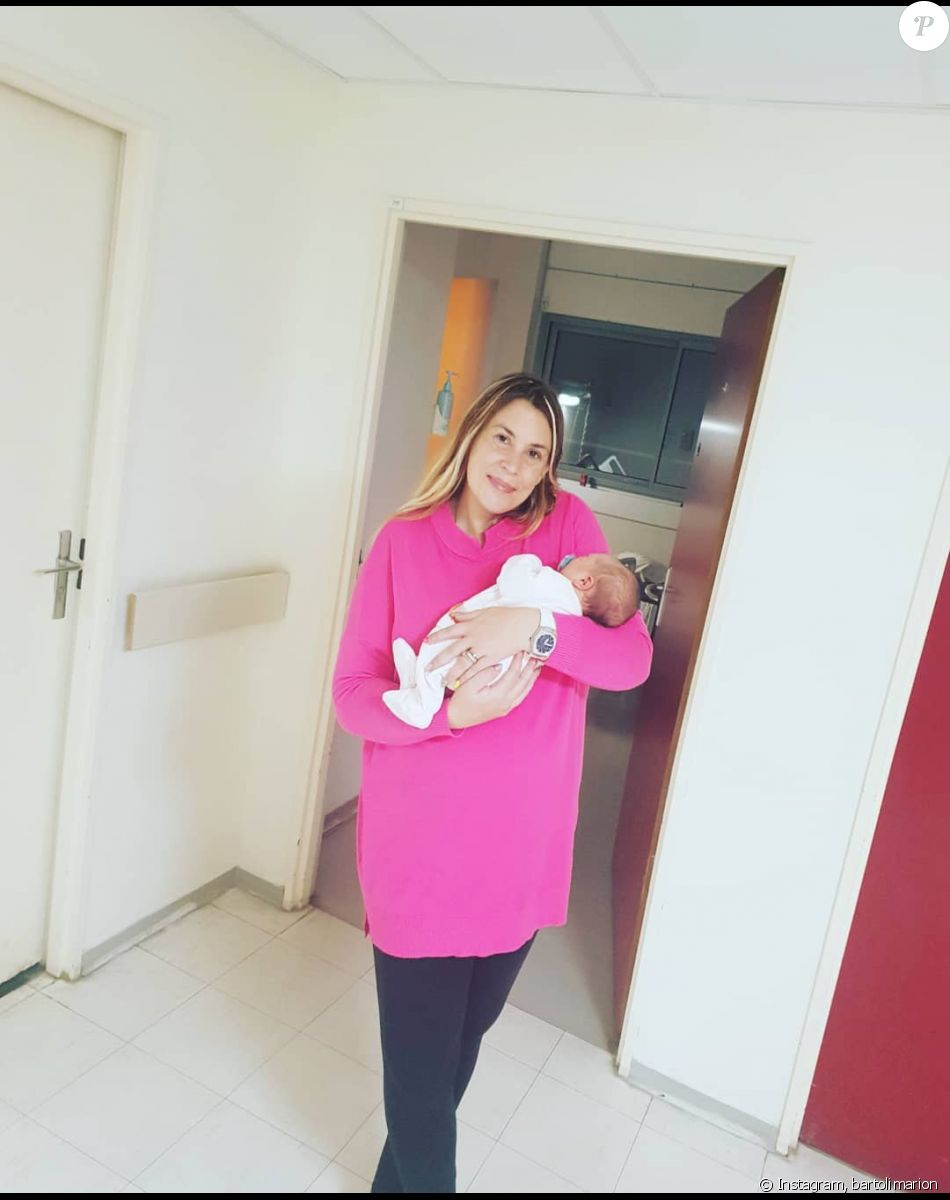 Marion Bartoli et sa fille Kamilya. Décembre 2020.