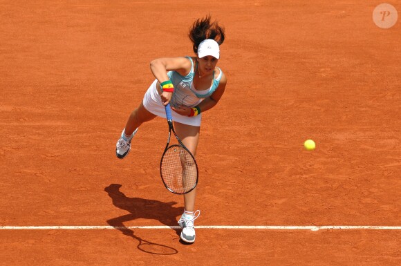 Marion Bartoli à Roland Garros. Mai 2006.