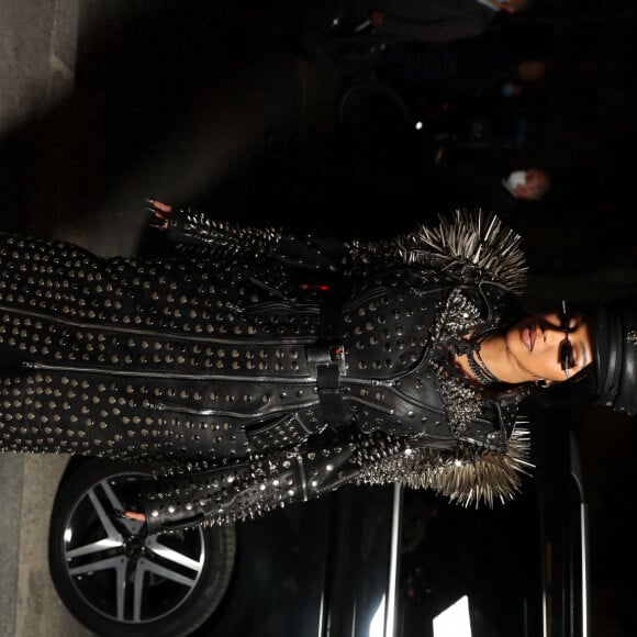 Cardi B fait le show à Paris pendant la fashion week PAP printemps/été 2022 le 30 octobre 2021. © Tiziano Da Silva / Bestimage 