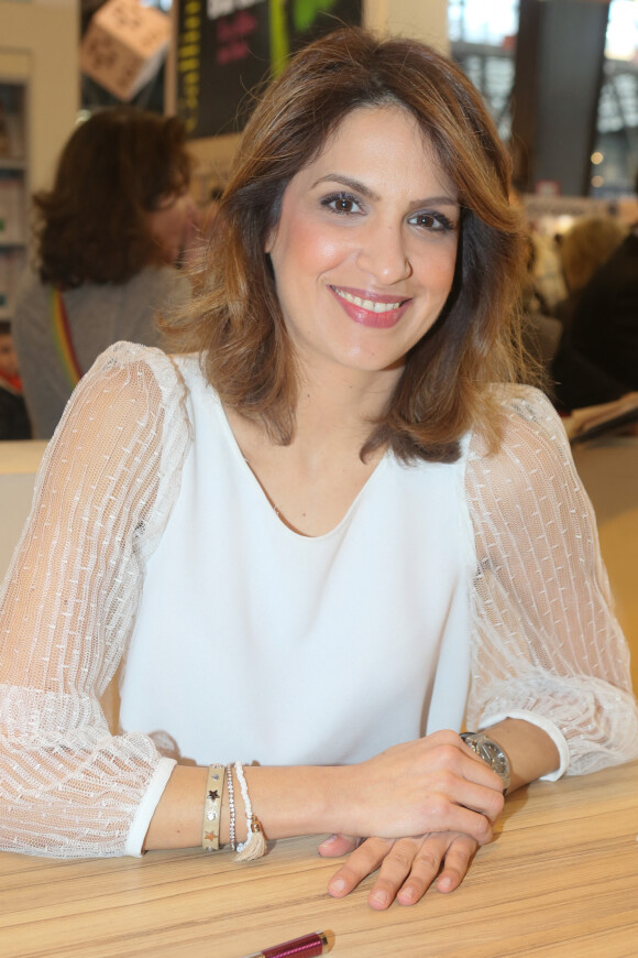 Sonia Mabrouk lors de la 37ème édition du Salon du livre au parc des expositions, à la porte de Versailles, à Paris, France, le 26 mars 2017. © CVS/Bestimage 
