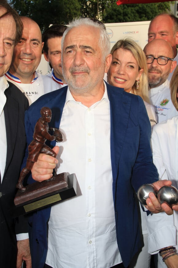 Guy Savoy - 7ème édition du Trophée de la Pétanque Gastronomique au Paris Yacht Marina à Paris le 27 juin 2019. © Philippe Baldini/Bestimage