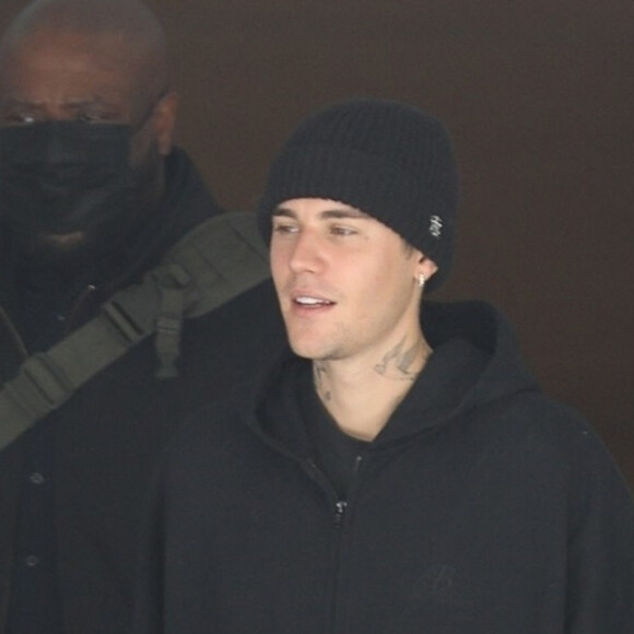 Exclusif - Justin Bieber et sa femme Hailey Baldwin Bieber vont déjeuner à Los Angeles, le 2 octobre 2021. 
