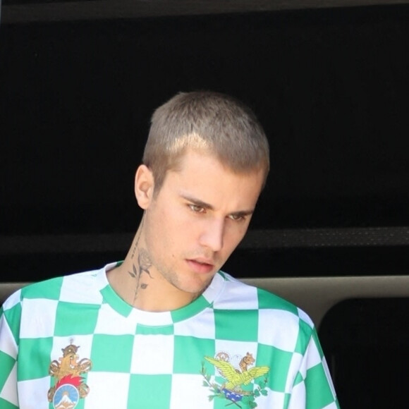 Justin Bieber est allé faire des courses chez Wonderbrett à Los Angeles, le 12 juillet 2021 