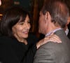 Exclusif - Bertrand Delanoe et Anne Hidalgo - Soirée annuelle de la FIDH et 65eme anniversaire de la Declaration universelle des Droits de l'Homme à l'Hôtel de Ville de Paris le 10 décembre 2013.