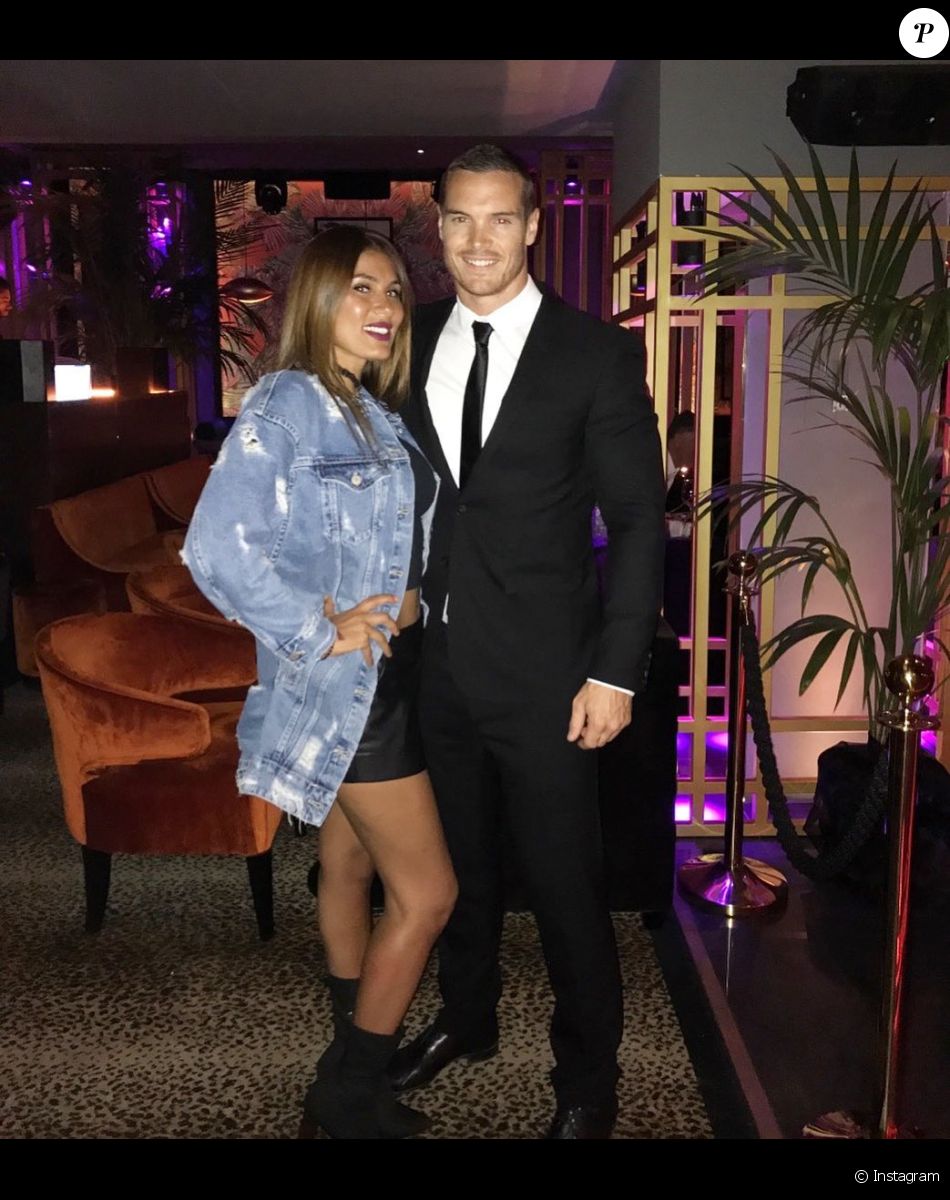 Wafa de "Koh-Lanta" avec son mari Oliver