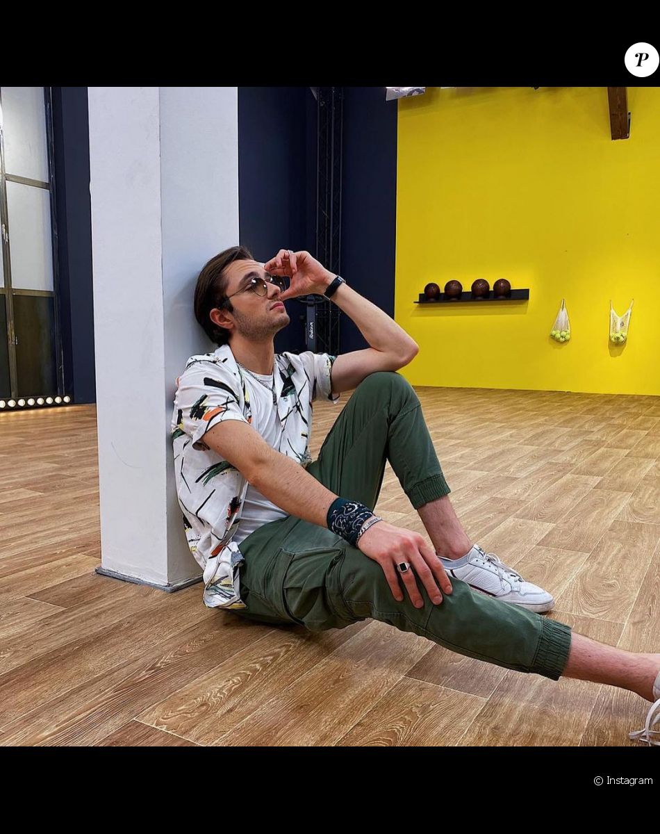 Samuel Texier de "Danse avec les stars" prend la pose en salle de répétitions