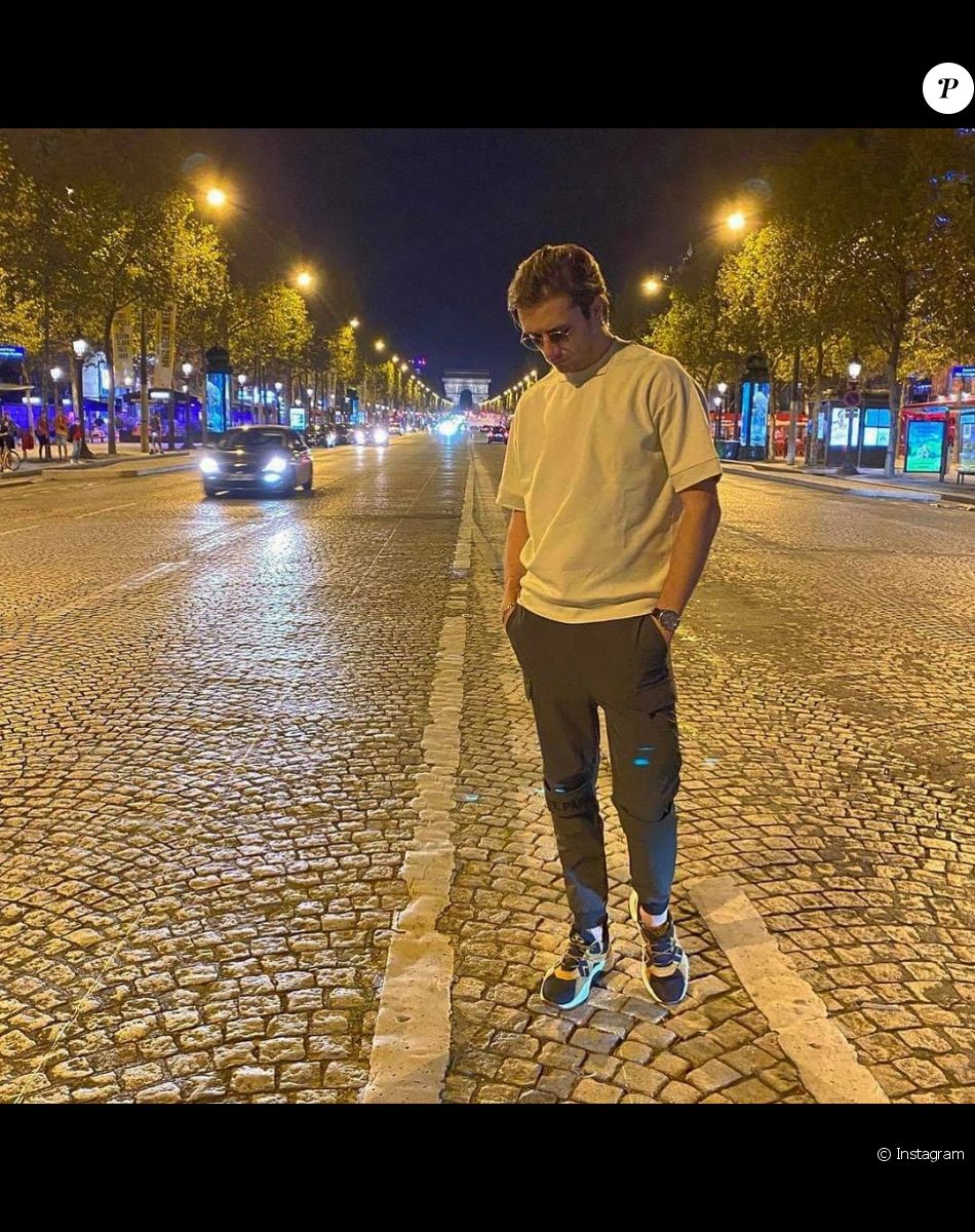 Samuel Texier de "Danse avec les stars" dans Paris