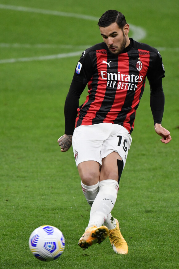 Theo Hernandez - Match de football AC Milan VS Naples (0-1) (Serie A) à Milan, le 14 mars 2021. © Image Sport / Panoramic / Bestimage