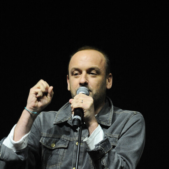 Exclusif - Ours (Charles Souchon) - Concert solidaire "Ensemble à l'Olympia" avec l'association Elisecare, au profit des enfants de la guerre, à Paris. © Guirec-Gaffiot / Bestimage