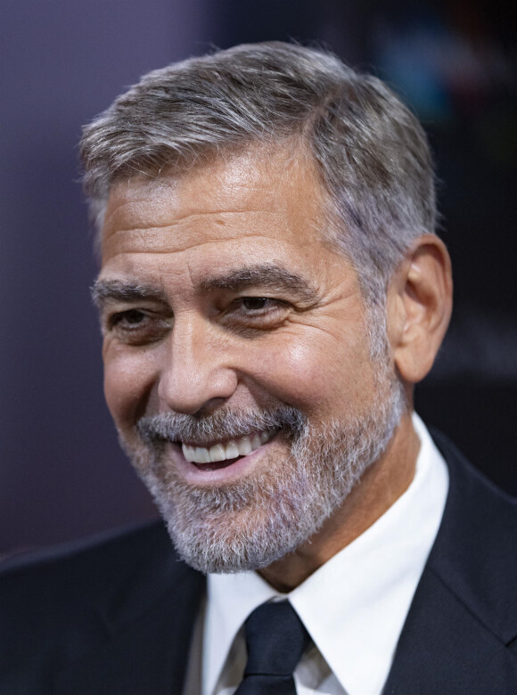 George Clooney - Première du film "The Tender Bar" lors du 65e Festival du film de Londres (BFI). Le 10 octobre 2021.