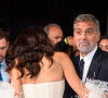 George et Amal Clooney - Première du film "The Tender Bar" lors du 65e Festival du film de Londres (BFI). Le 10 octobre 2021. @ Matt Crossick/Empics/ABACAPRESS.COM