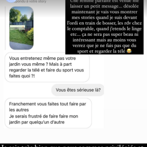 Rachel Legrain-Trapani clashée par une internaute - Instagram