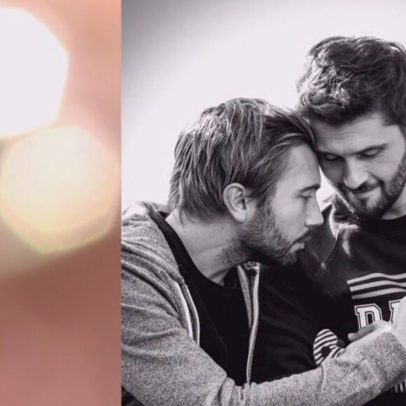 Christophe Beaugrand évoque la naissance de son fils Valentin et la mère-porteuse Whitney dans "La Maison des maternelles", le 11 octobre 2021, sur France 2