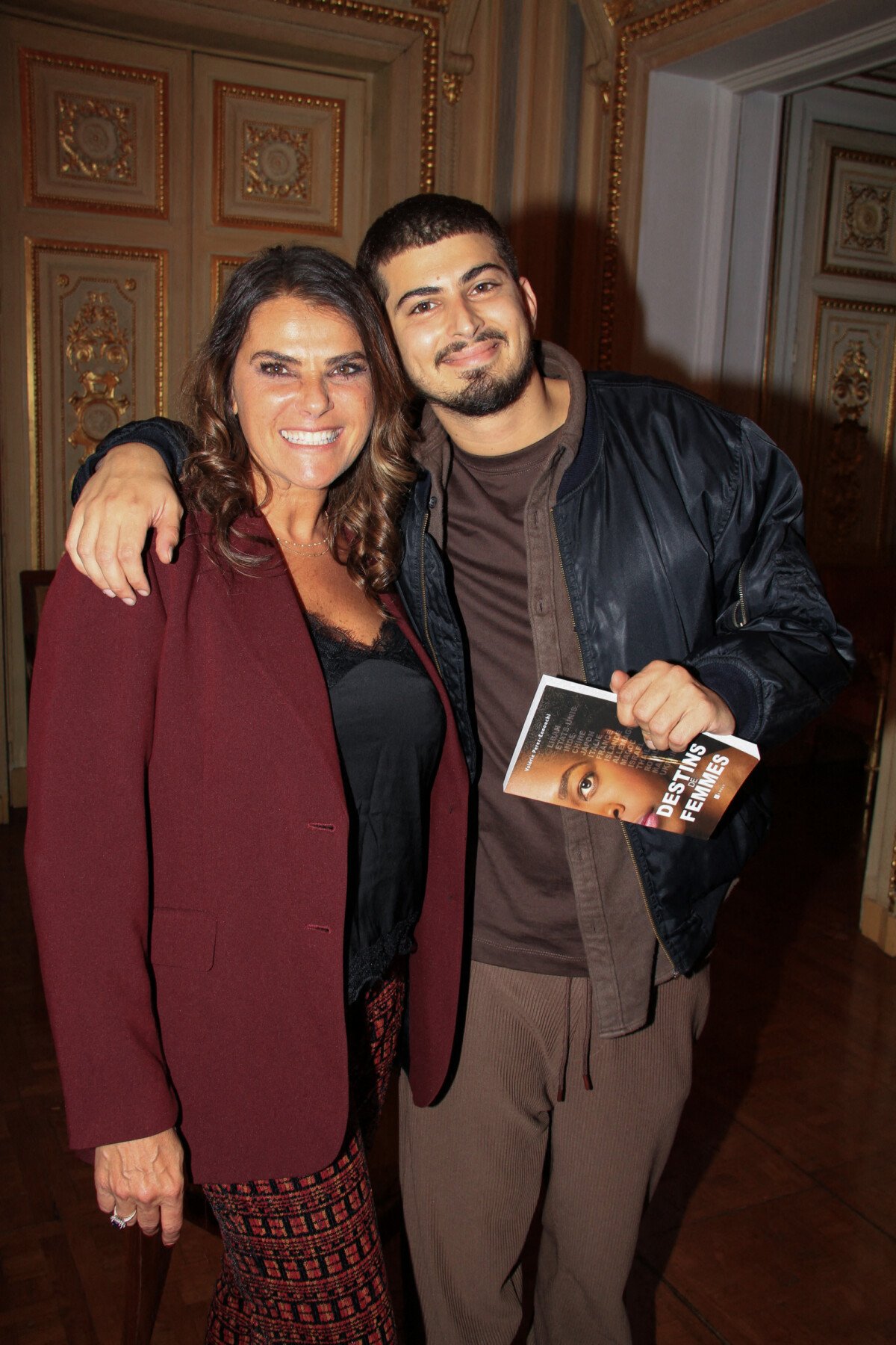 Photo : Exclusif - Valérie Perez-Ennouchi - Soirée de dédicace de lauteure  Valérie Perez-Ennouchi pour son livre Destins de femmes au palais  Vivienne à Paris le 11 octobre 2021. © Baldini  Bestimage - Purepeople