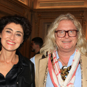 Exclusif - Brigitte-Fanny Cohen, Pierre-Jean Chalençon, Valérie Perez-Ennouchi - Soirée de dédicace de l'auteure Valérie Perez-Ennouchi pour son livre "Destins de femmes" au palais Vivienne à Paris le 11 octobre 2021. © Baldini / Bestimage 